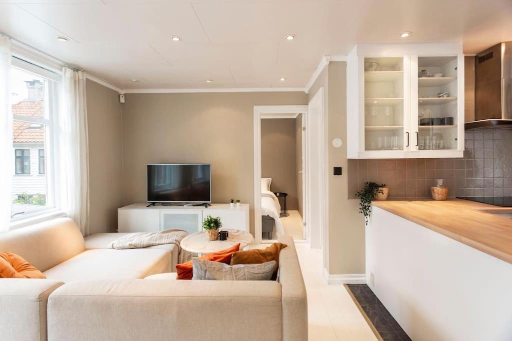 New! Modern Top Floor Apartment In Historic Area! Bergen Exterior foto